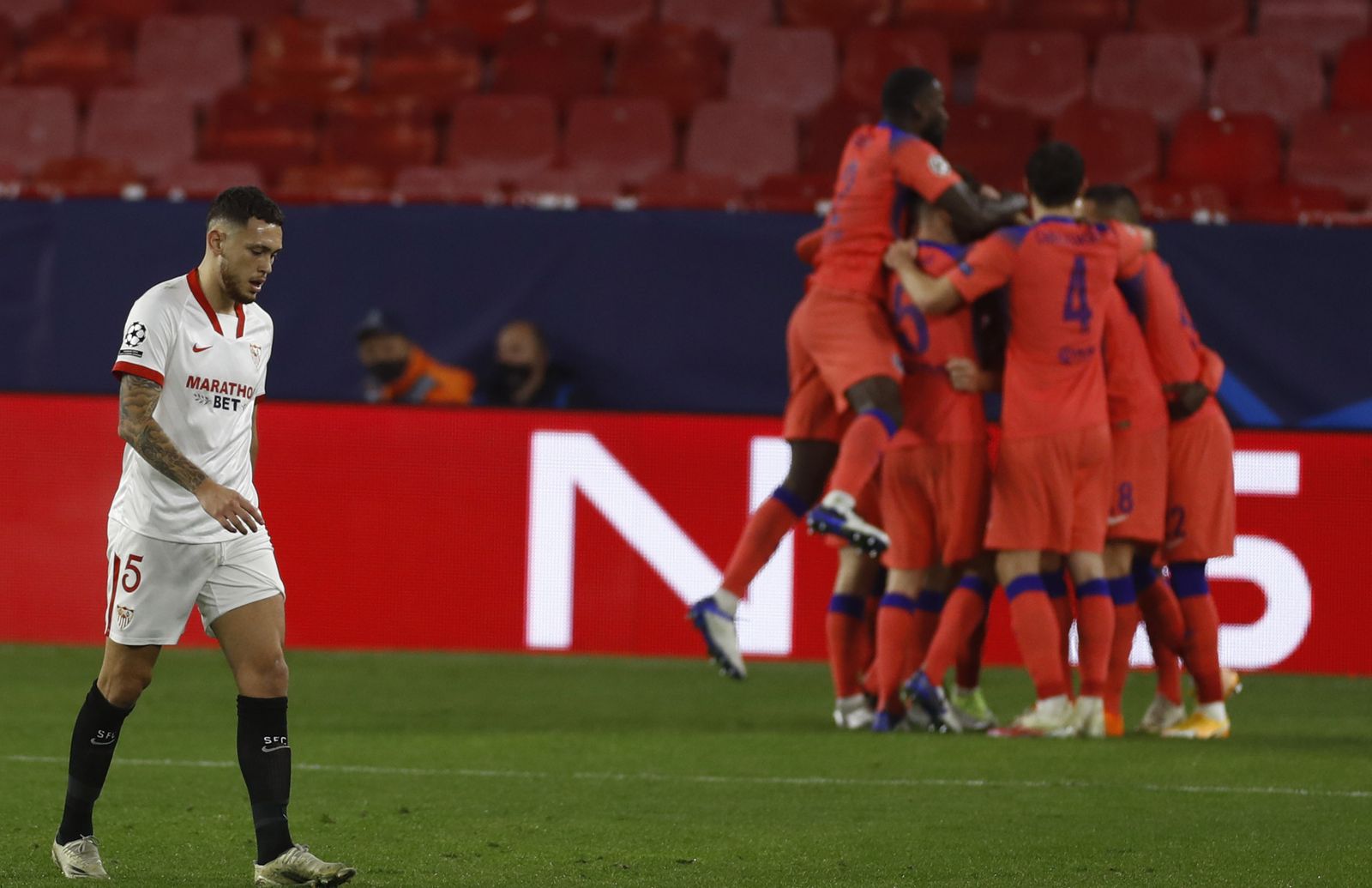 Las imágenes del Sevilla-Chelsea