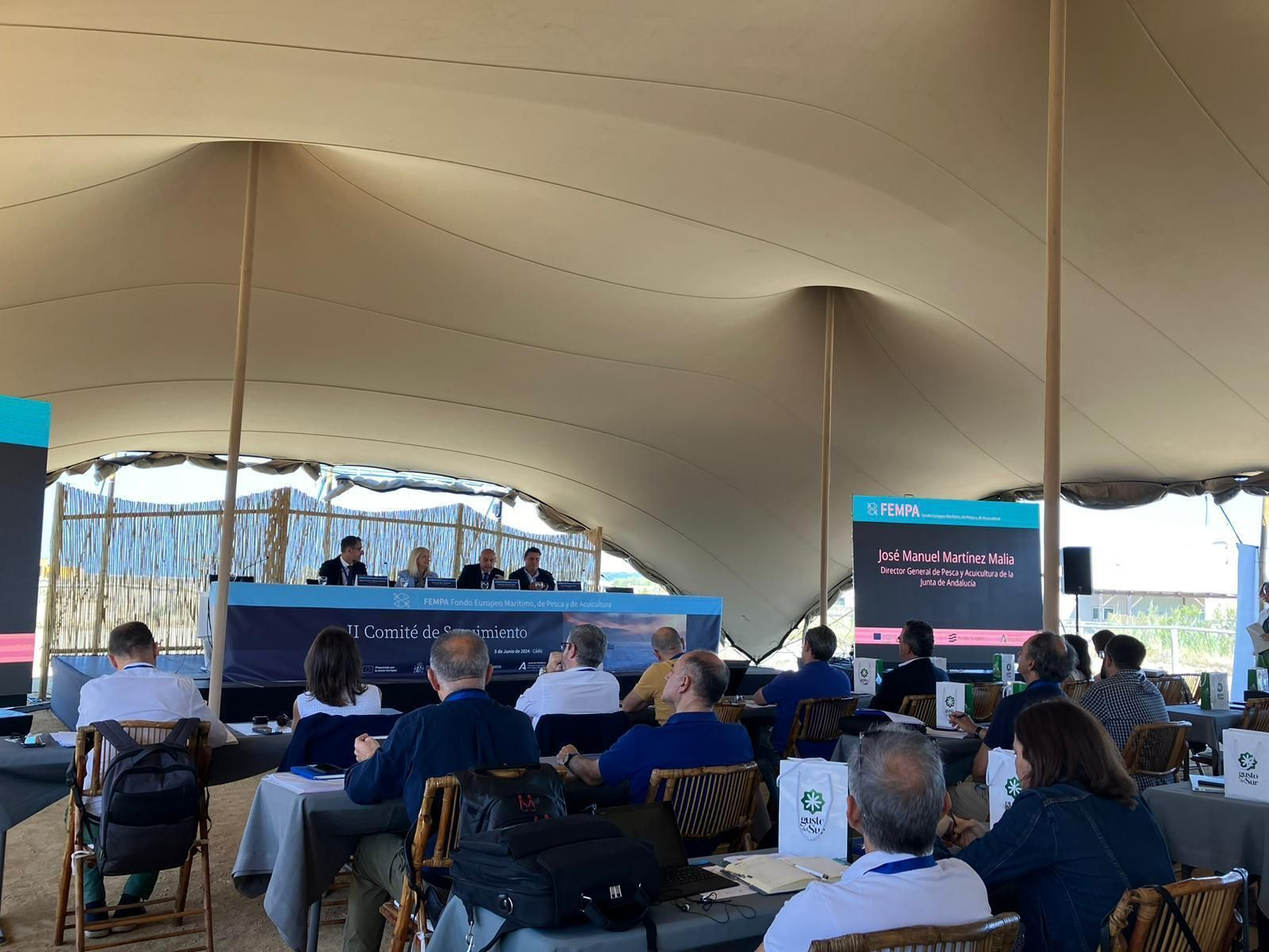 Intervención del director general de Pesca en el encuentro celebrado en Barbate. Intervención del director general de Pesca en el encuentro celebrado en Barbate.
