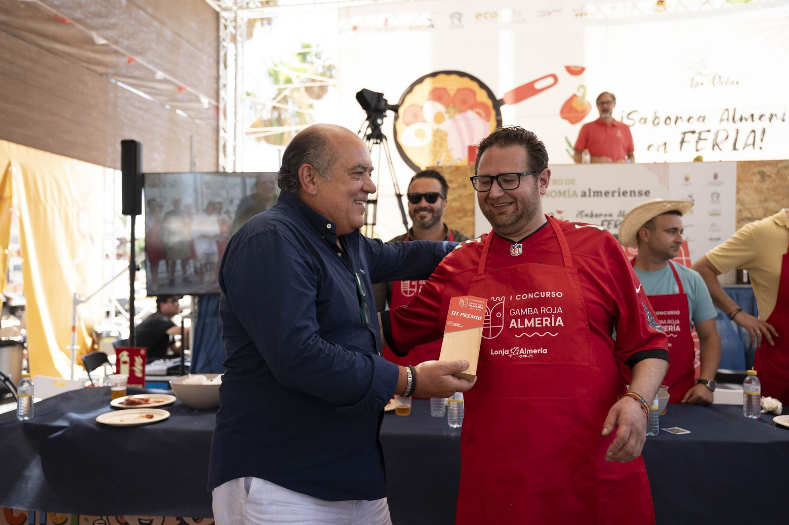 En imágenes: el I Concurso de Gamba Roja de la Feria de Almería