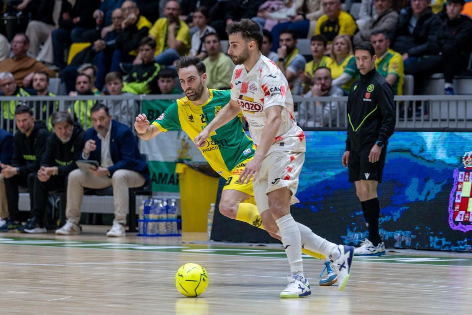 Las mejores fotos del empate entre Jaén Paraíso Interior FS y ElPozo Murcia