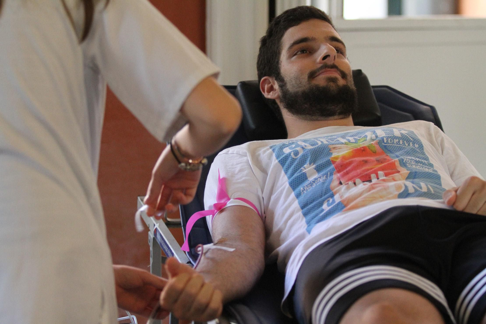 Macrocolecta de sangre en la Casa Colón