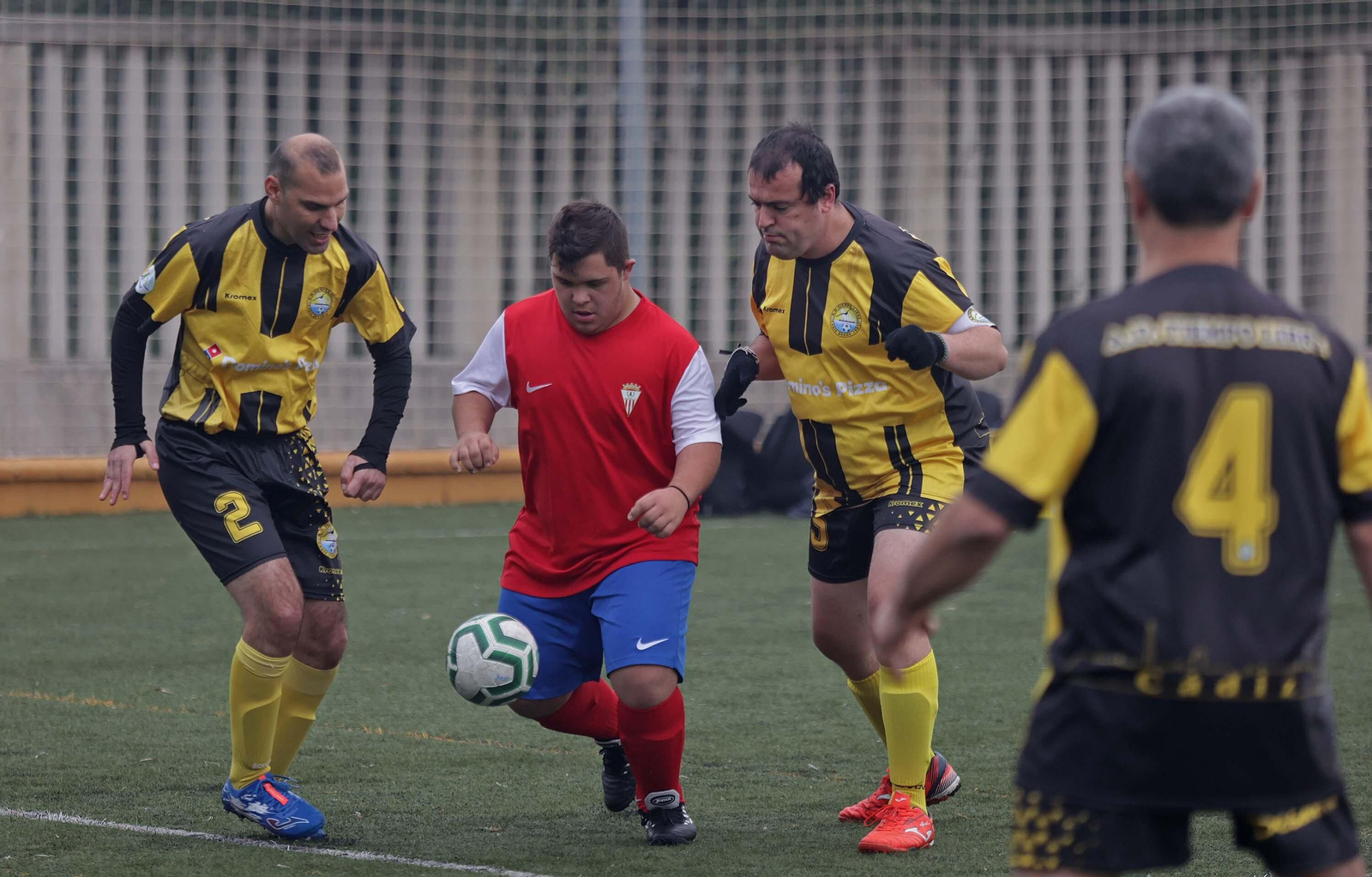 Fotos de la jornada de la Liga Andaluza Inclusiva de fútbol celebrada en Algeciras