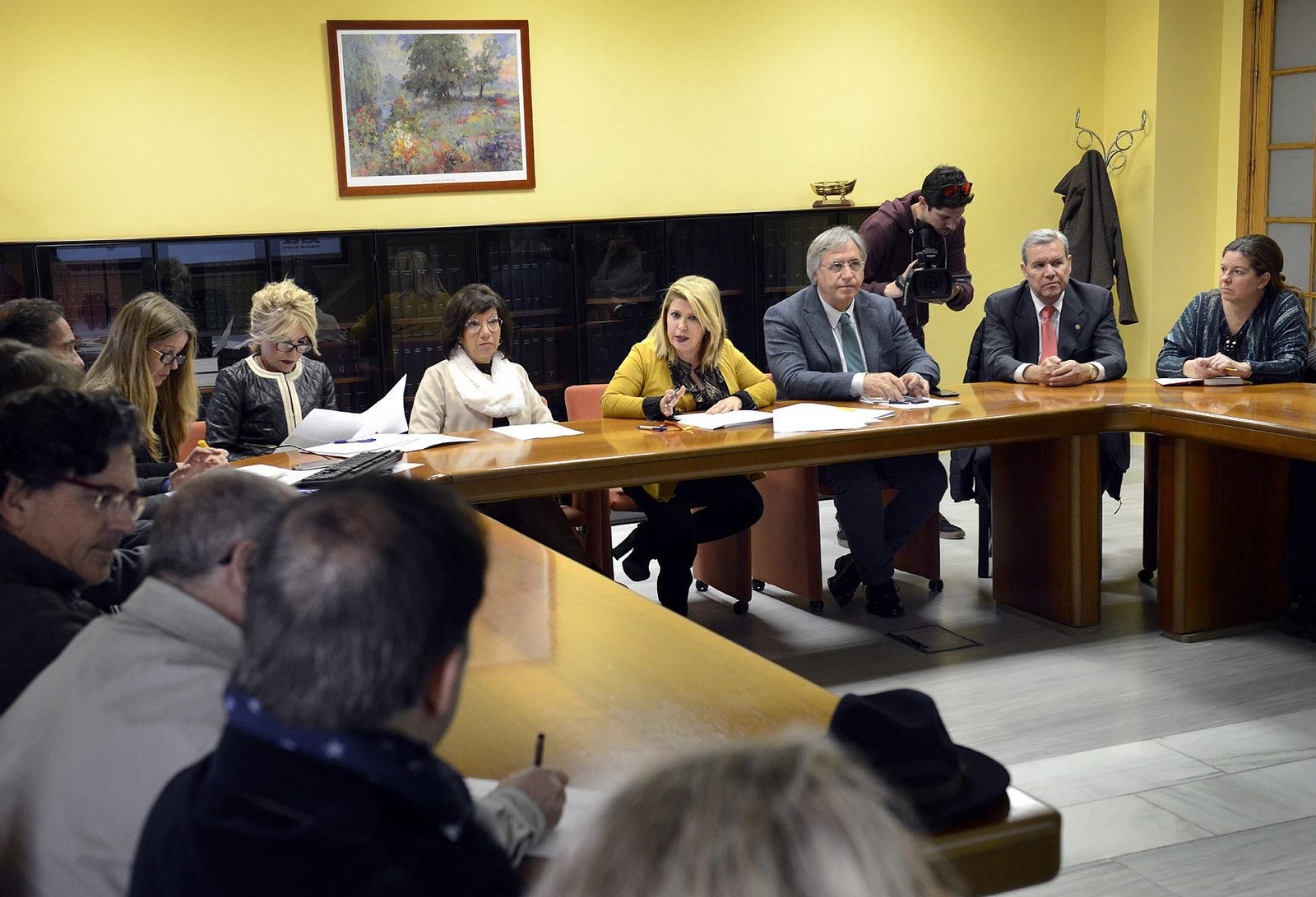 Imagen de la reunión de la Mesa del Turismo celebrada este miércoles.