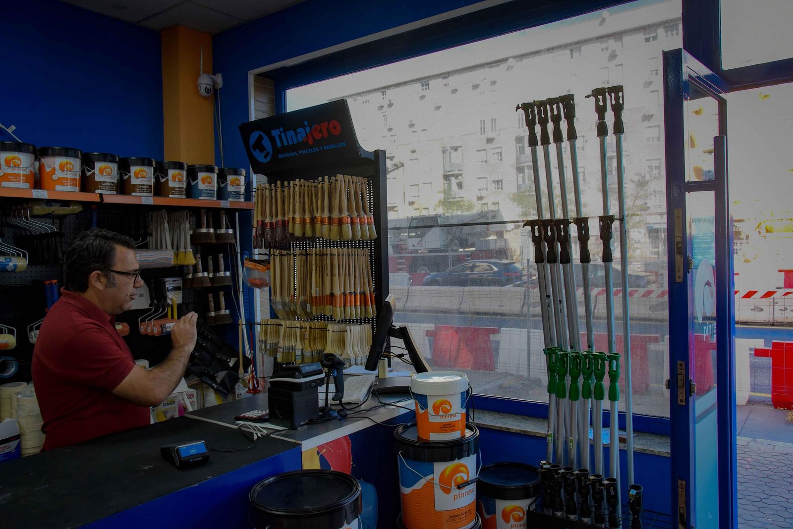 Las obras de la línea 3 del metro de Sevilla en Pino Montano