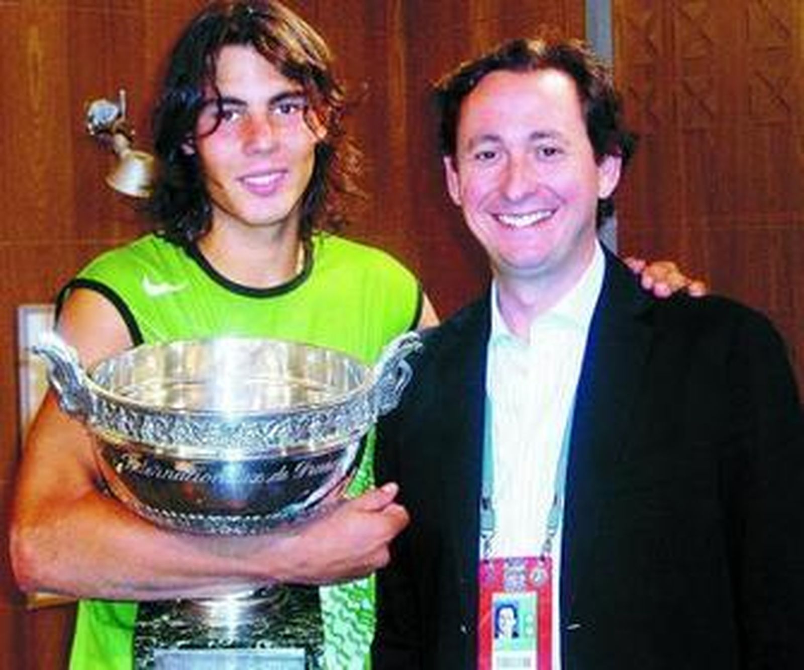 "Rafa Nadal es perfecto para los niños, lo pintan como un dibujo animado"