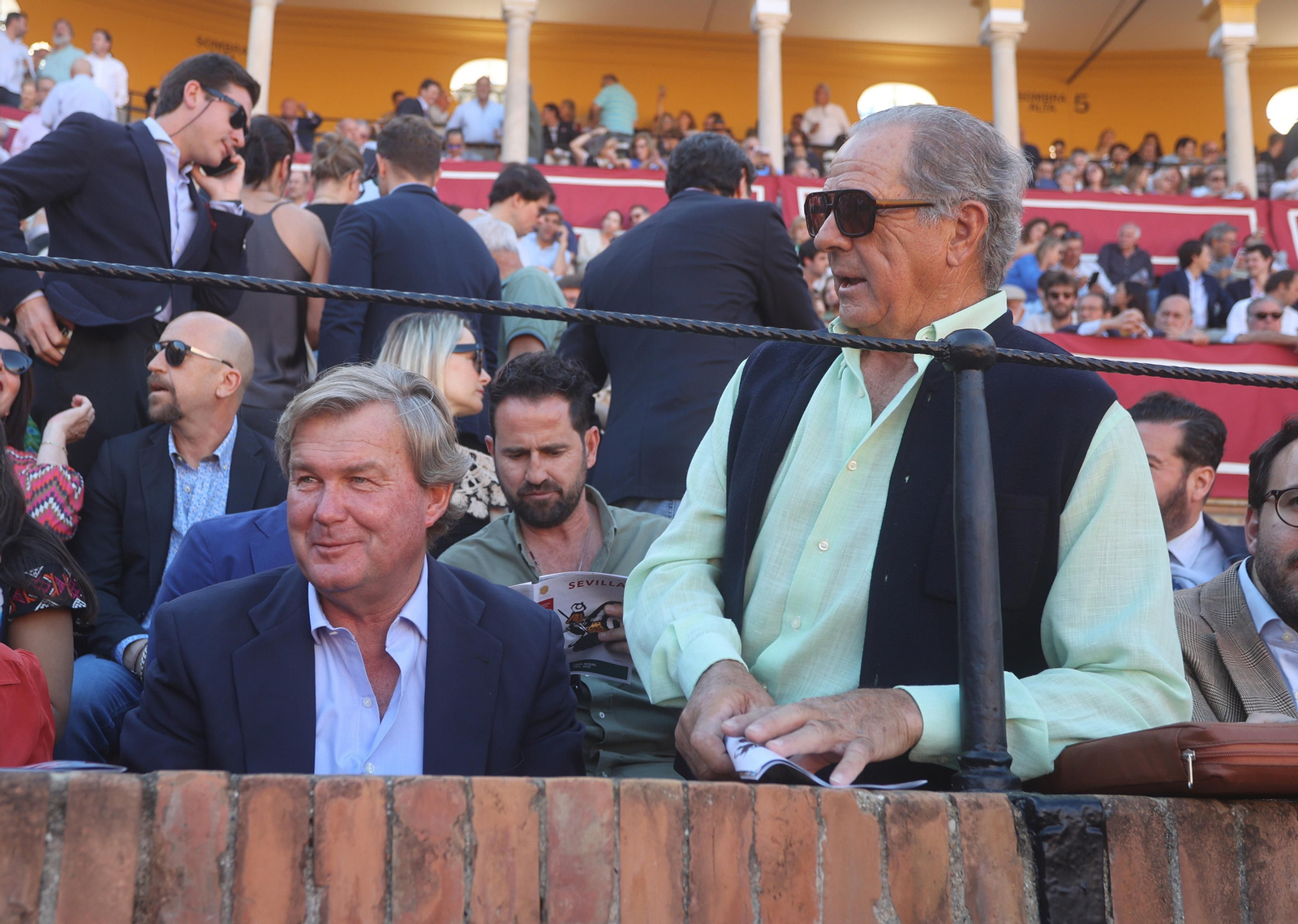Ambiente en la Puerta del Príncipe de la Maestranza