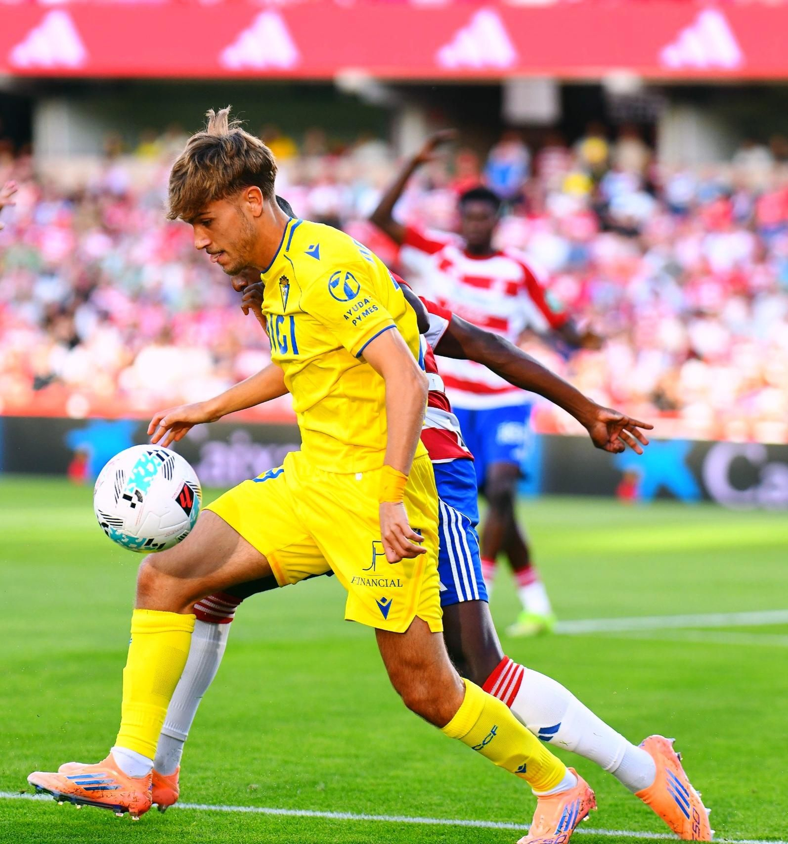 De la Rosa en acción.