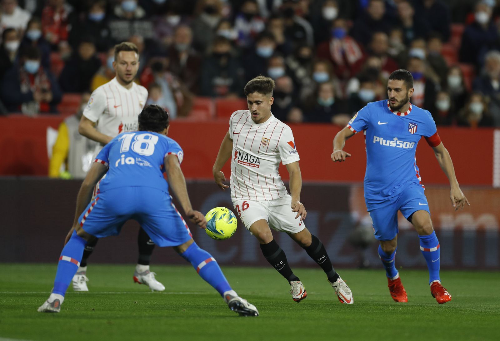 Las imágenes del Sevilla fc-Atlético de Madrid
