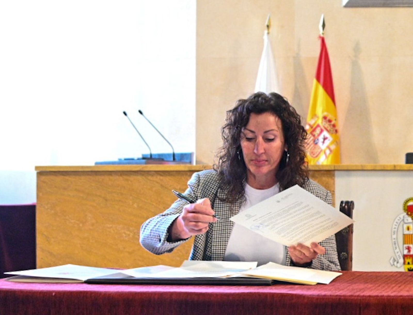 María del Mar Vázquez, alcaldesa de Almería