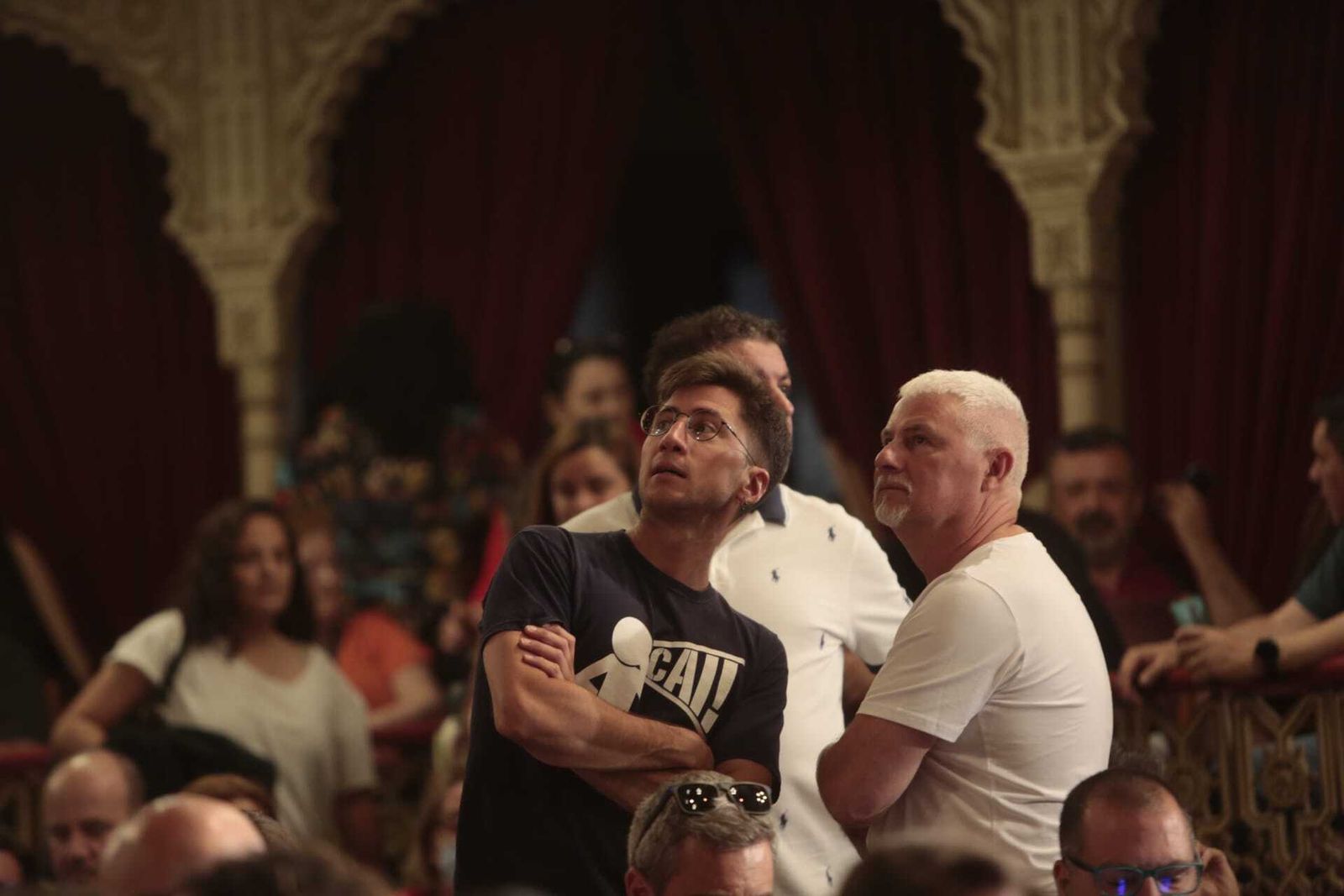 El público en el teatro.