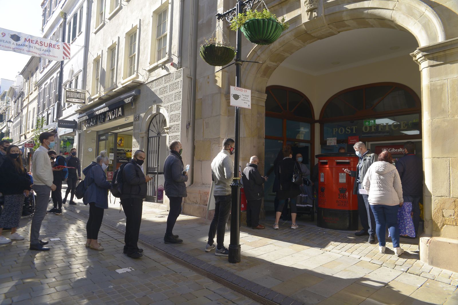 Fotos de Gibraltar en los días previos a la Navidad y el Brexit