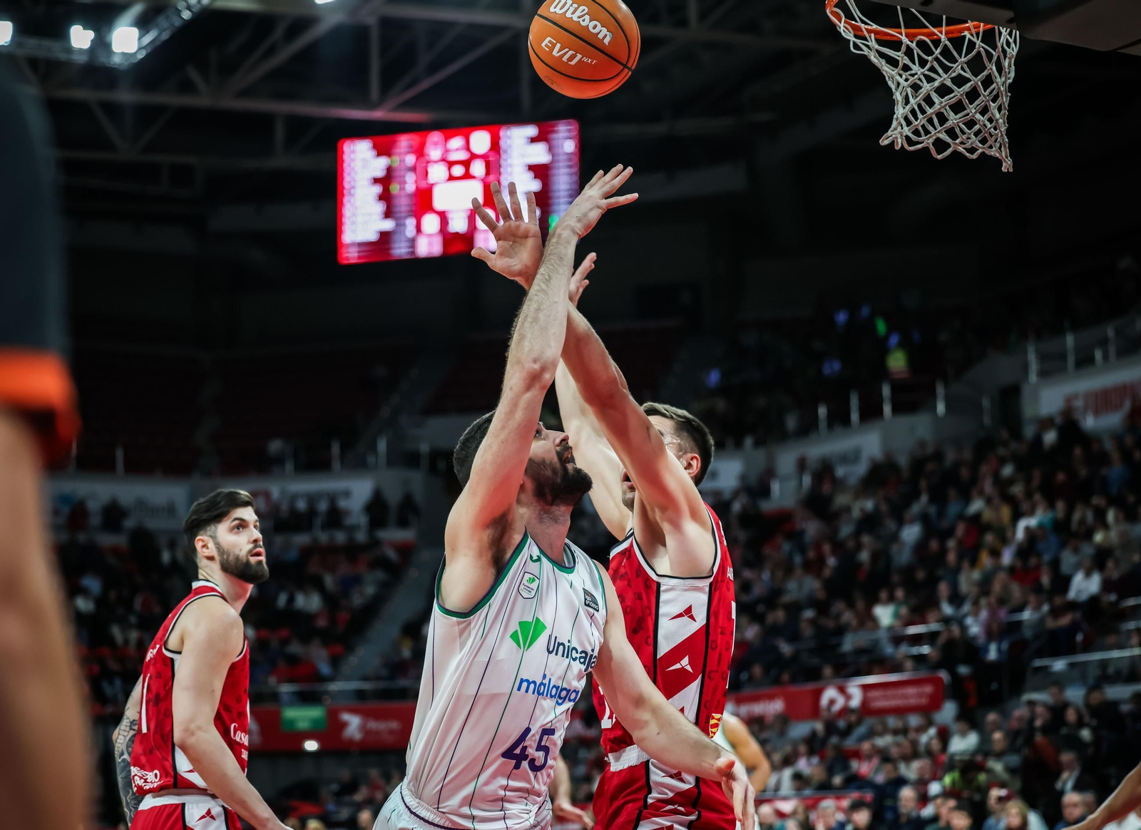 El Casademont Zaragoza-Unicaja, en fotos