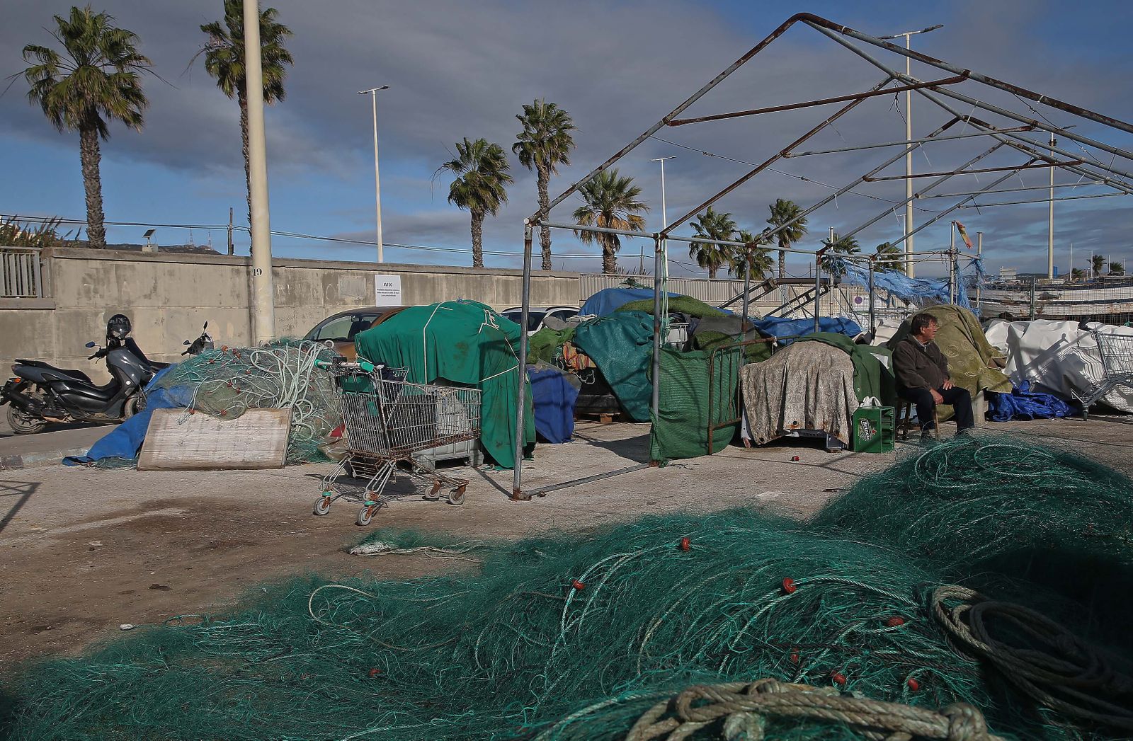 El puerto pesquero de La Línea, en imágenes