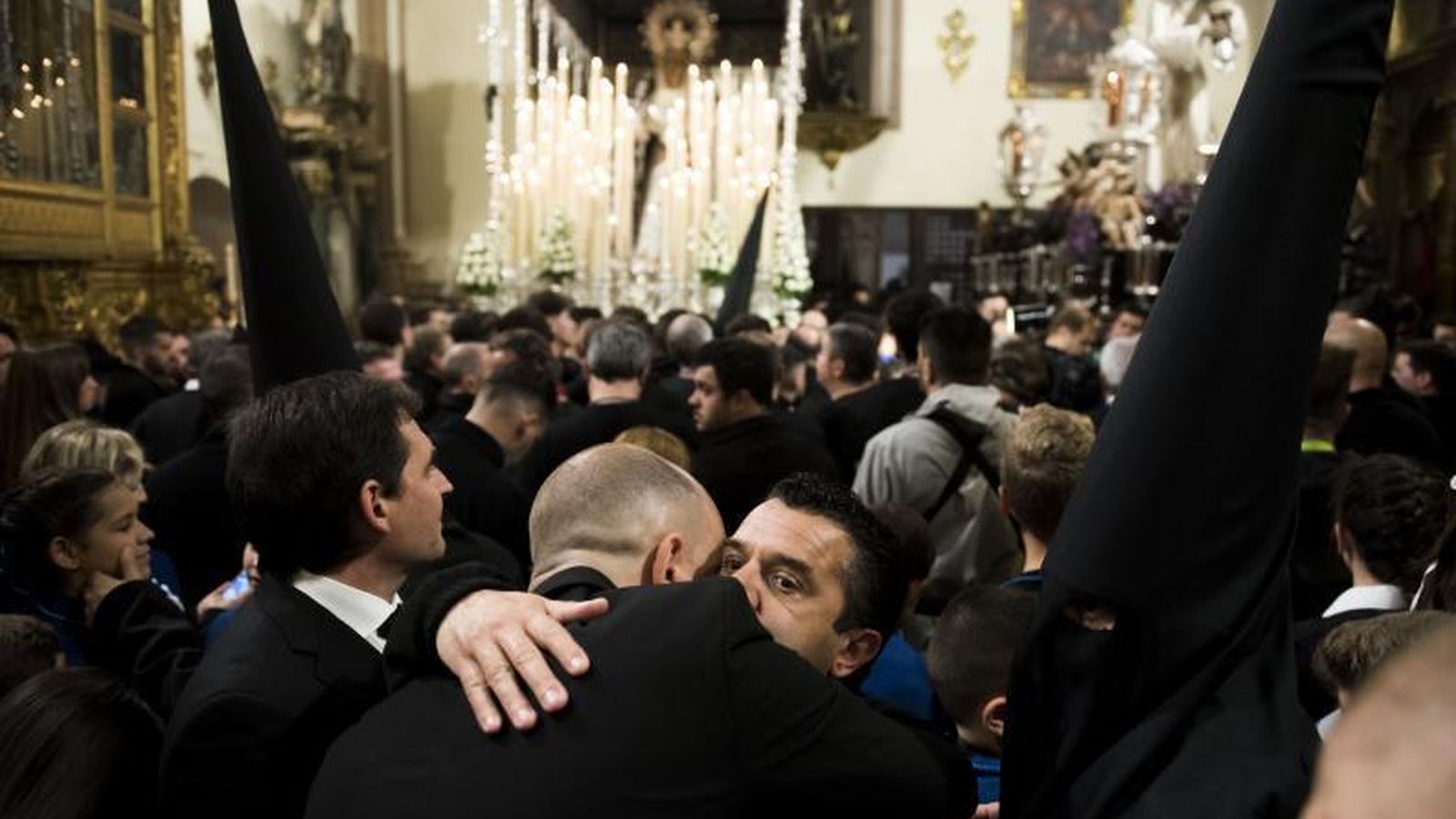 El año pasado, en el interior del convento de la Concepción