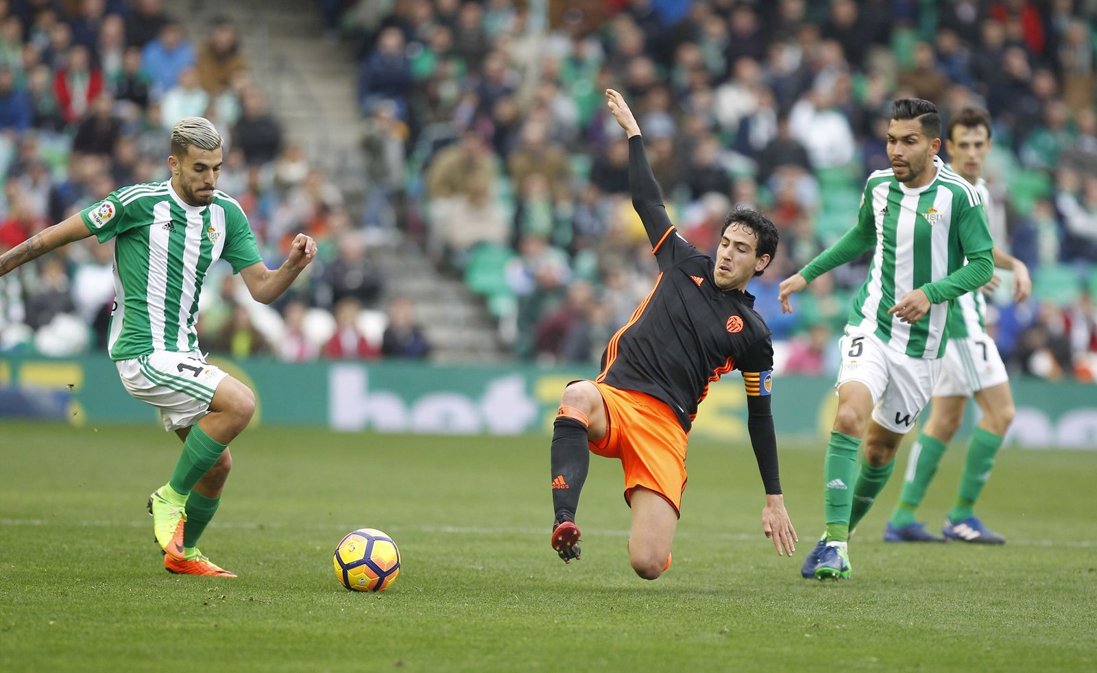El Betis-Valencia, en imágenes
