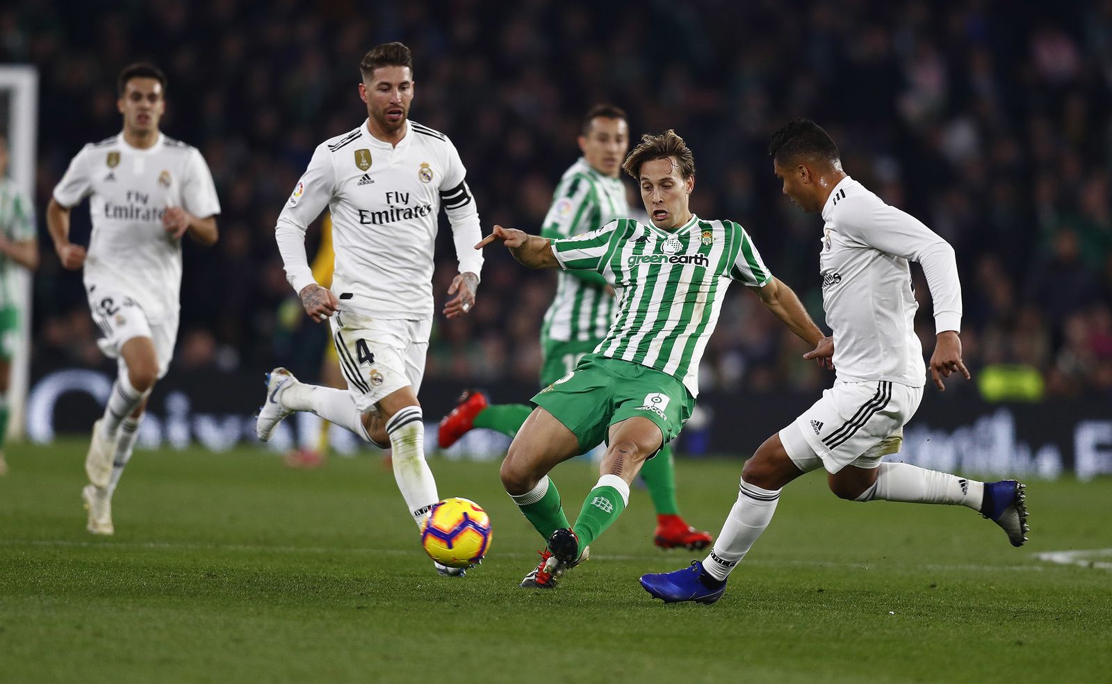 El Betis-Real Madrid, en imágenes