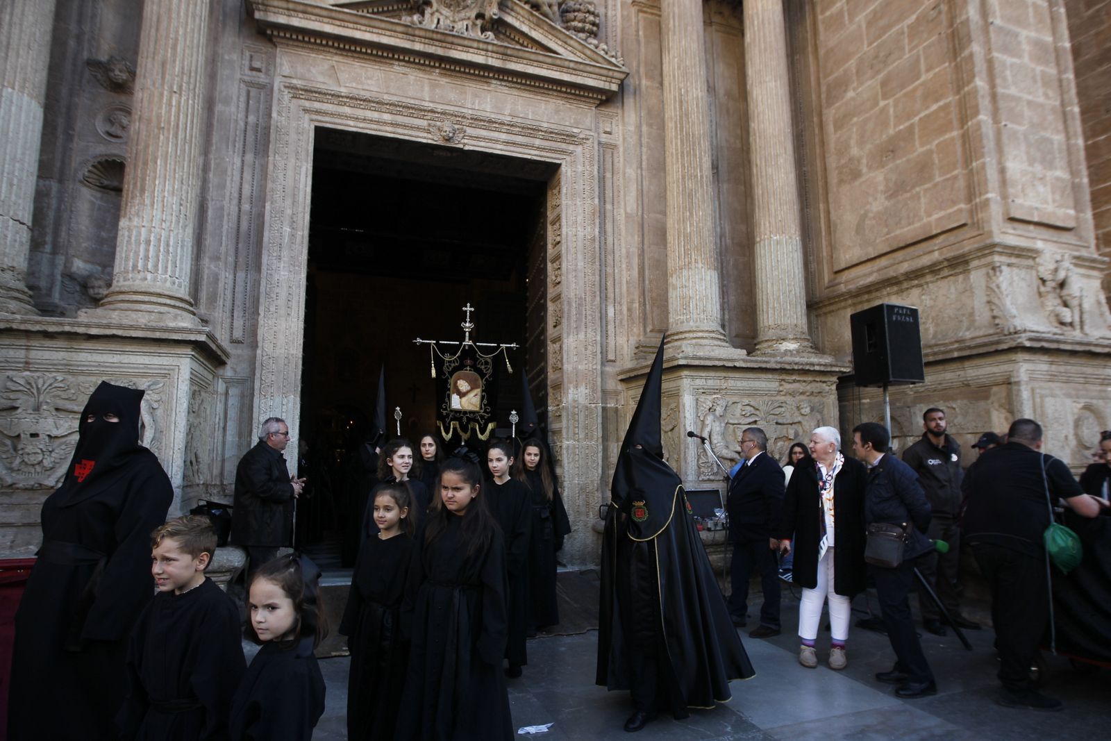 Imágenes de la Procesión del Entierro, Viernes Santo. Semana Santa Almería 2019