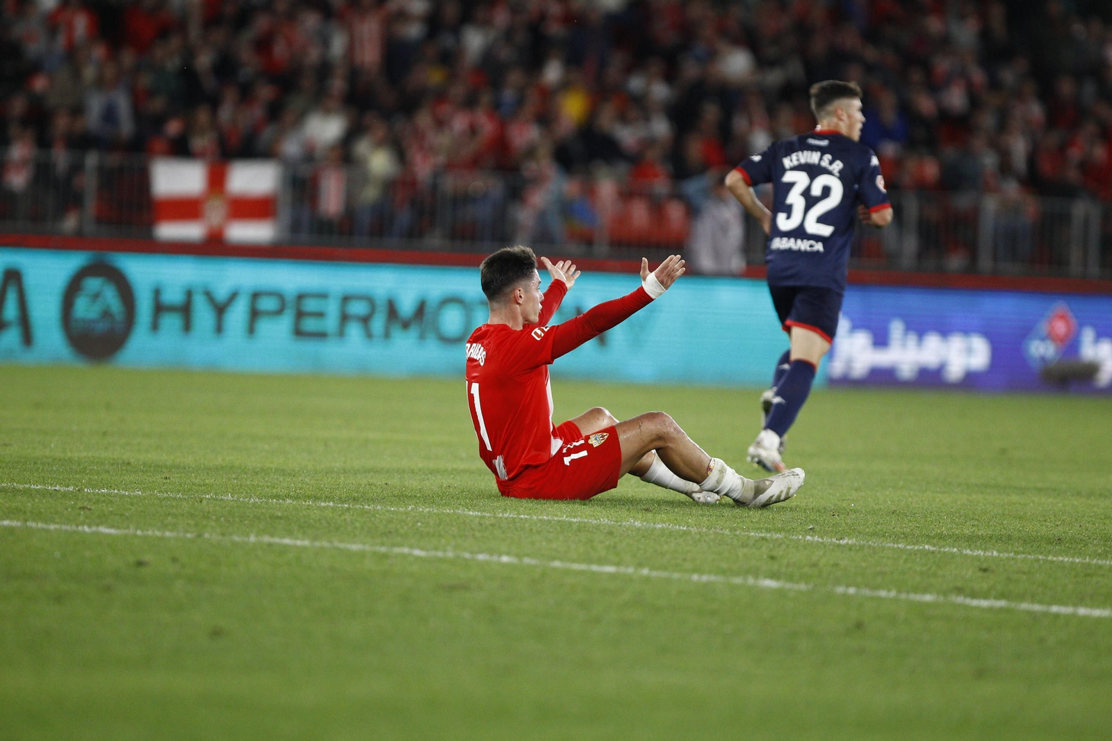 El partido U.D. Almería-Deportivo de La Coruña, en imágenes
