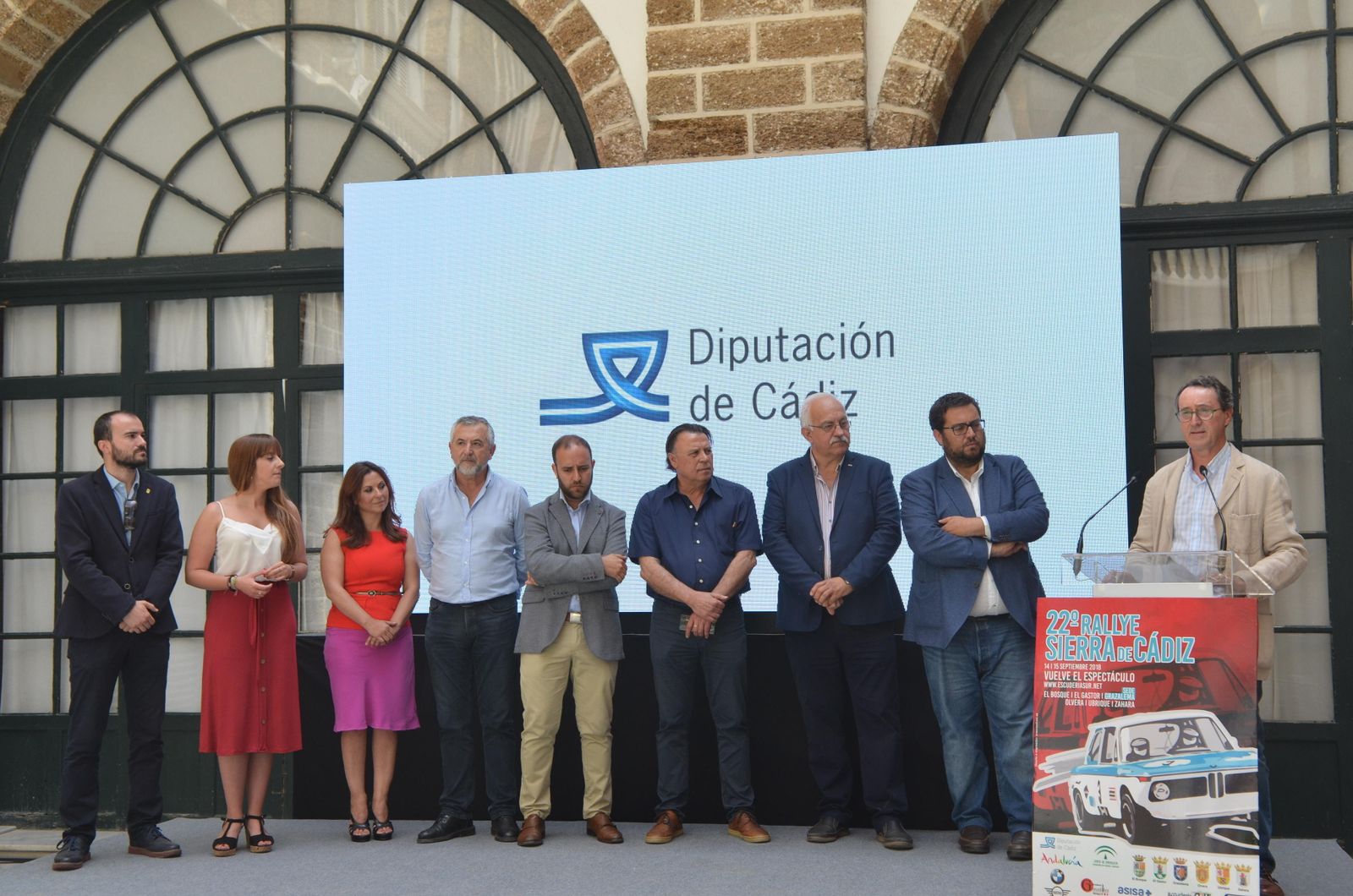 El acto de presentación del cartel tuvo lugar en Diputación.