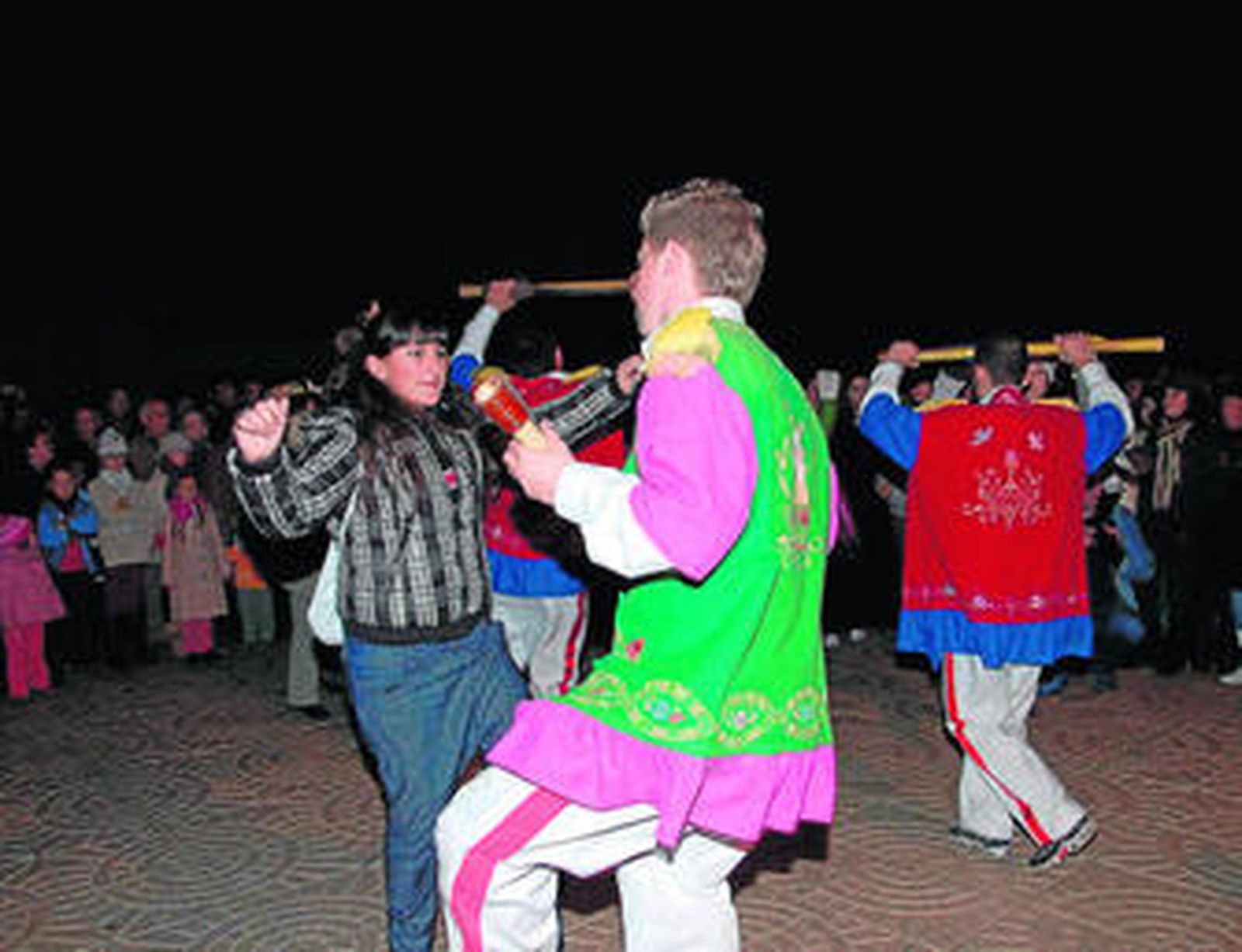 Celebración, el año pasado, de la Pascua de Puebla de Don Fadrique.