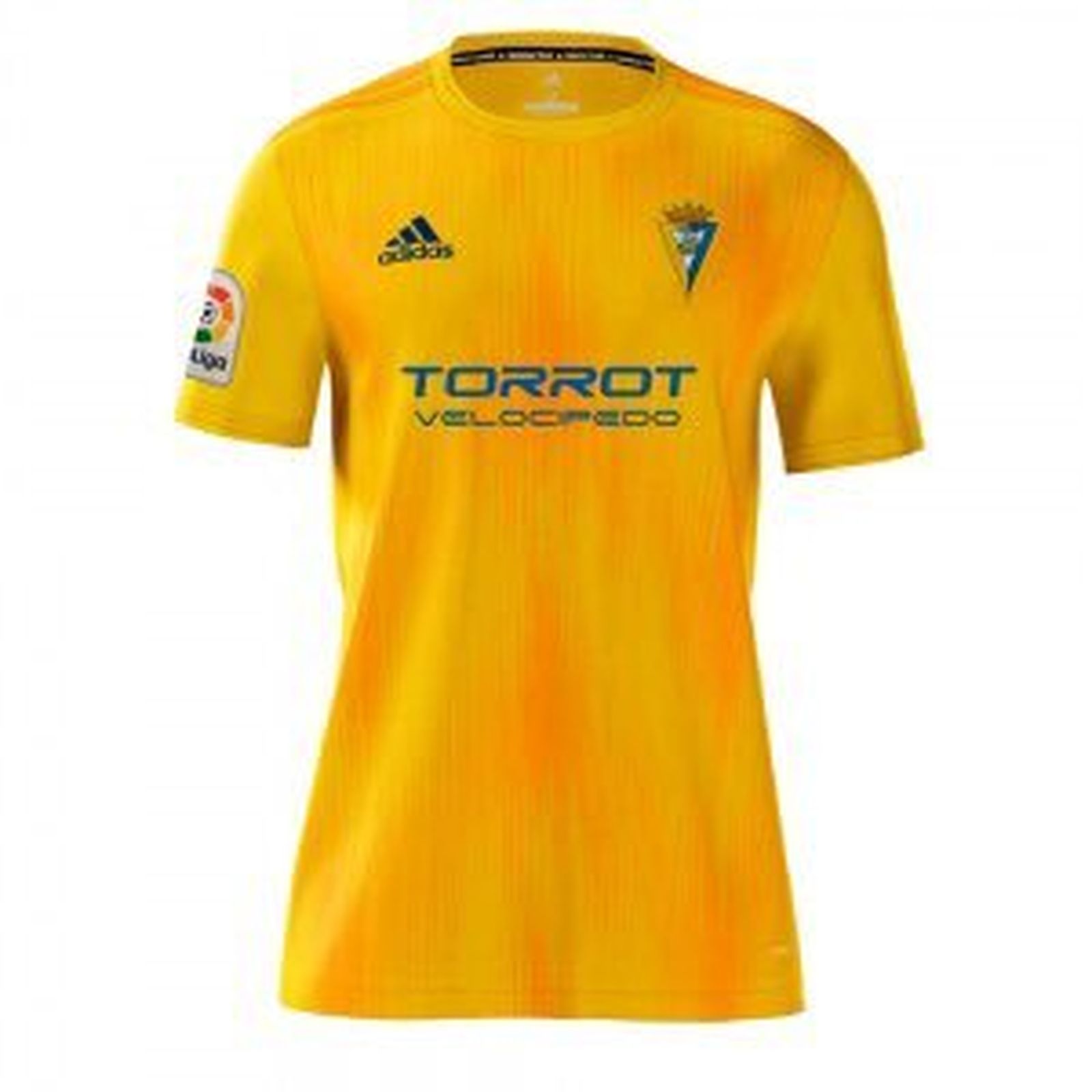 Camiseta del Cádiz CF.