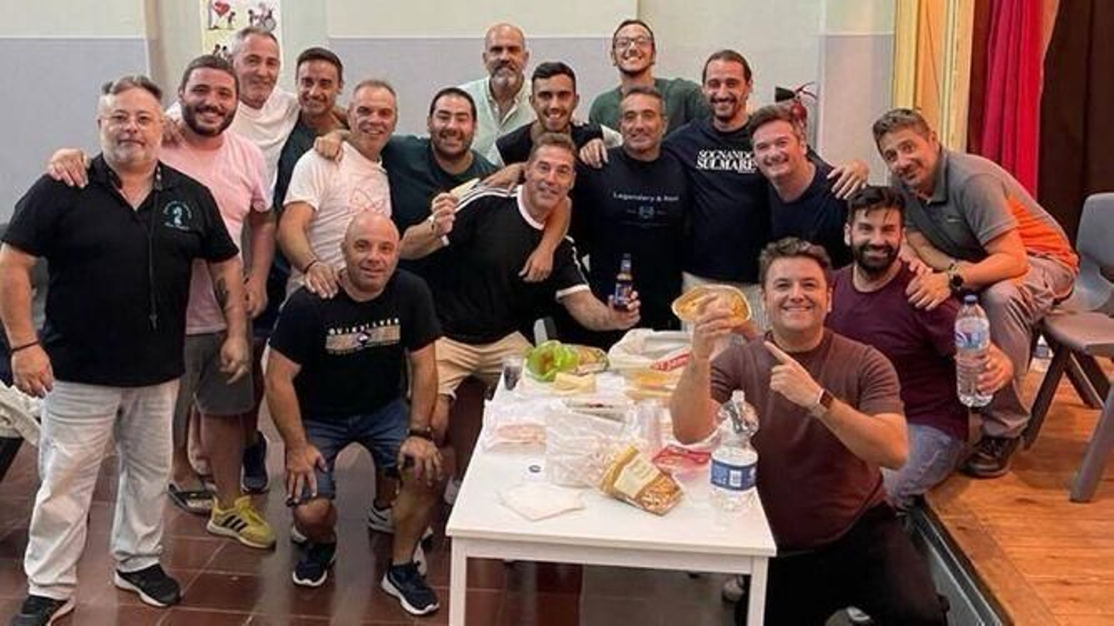 Grupo de la comparsa 'El joyero'.