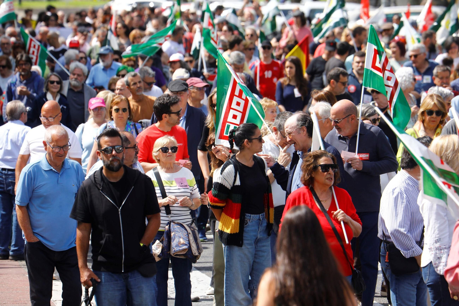 Todas las imágenes de la manifestación del 1 de mayo en Córdoba Todas las imágenes de la manifestación del 1 de mayo en Córdoba