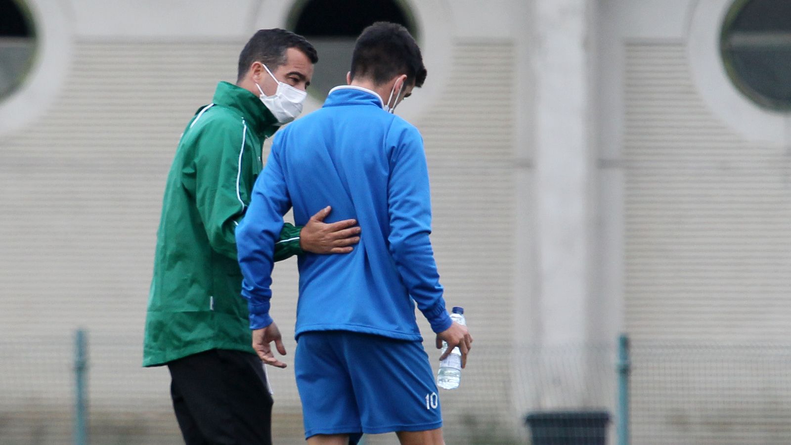 Entreno del Xerez DFC en el campo 'Pepe Ravelo'