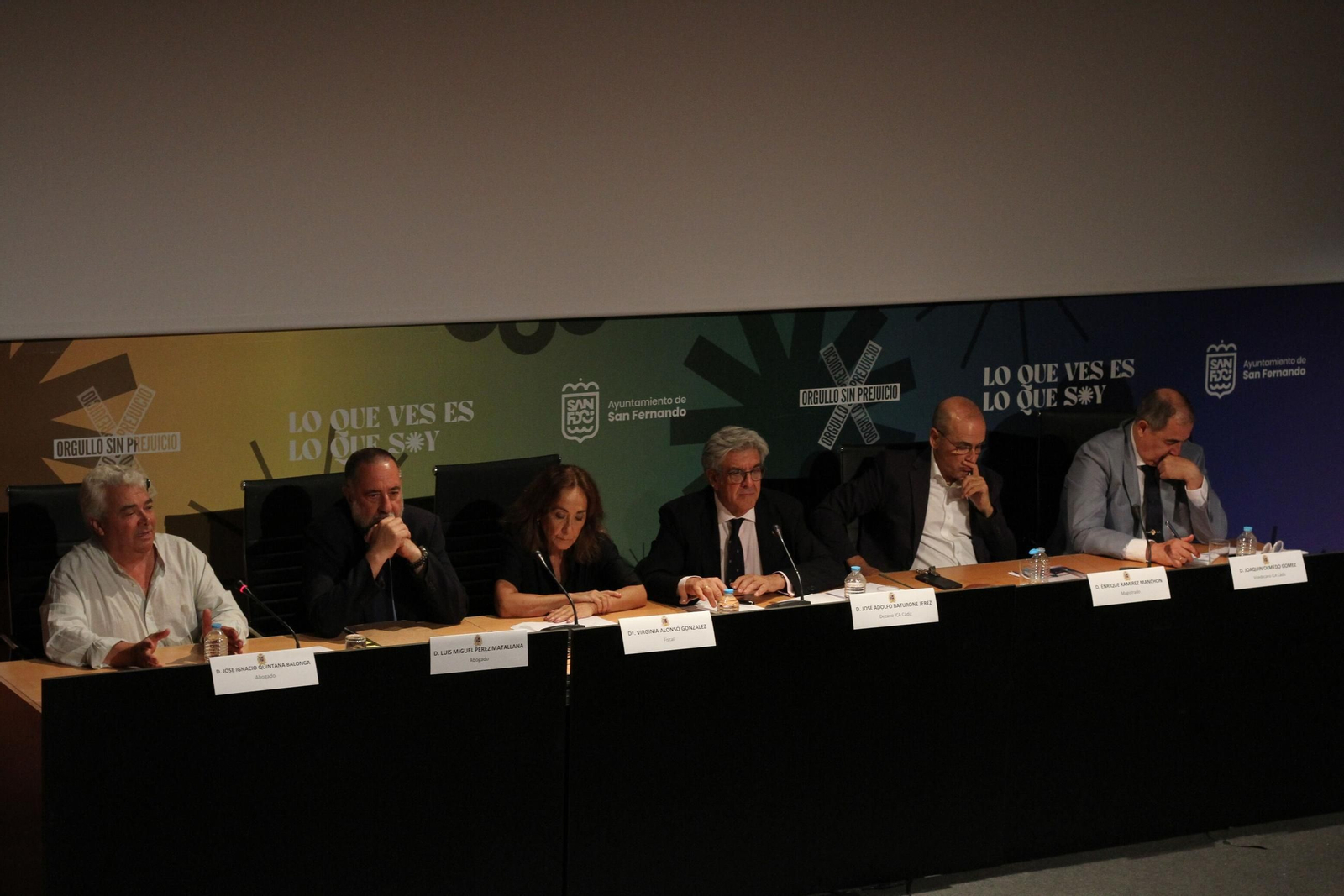 Un momento de las jornadas celebradas en el Colegio de Abogados de Cádiz.