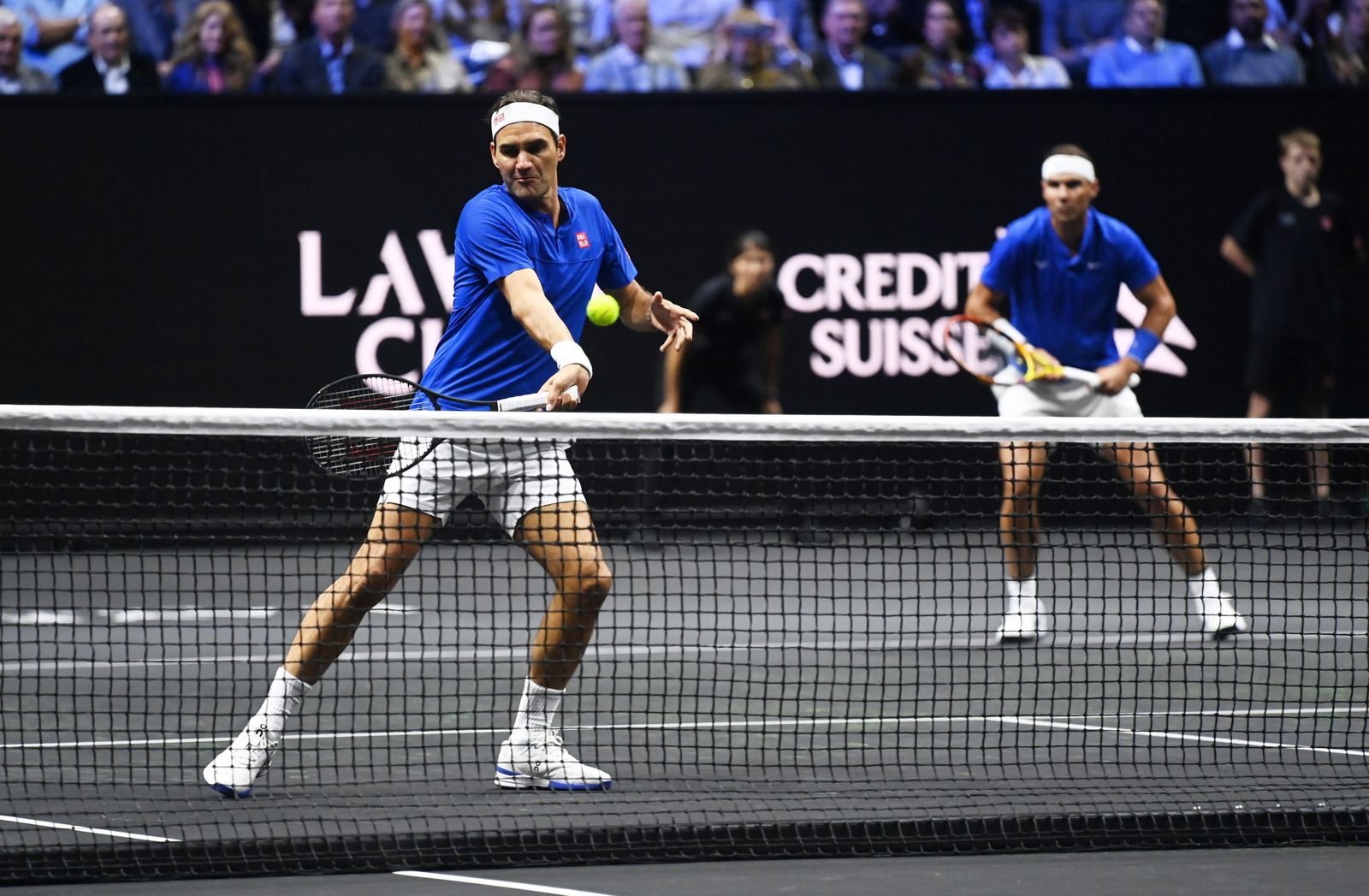 Las imágenes de la despedida de Federer