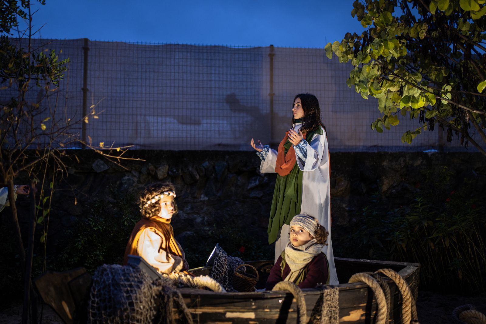 Imágenes: Una visita al Belén viviente de Higuera de la Sierra