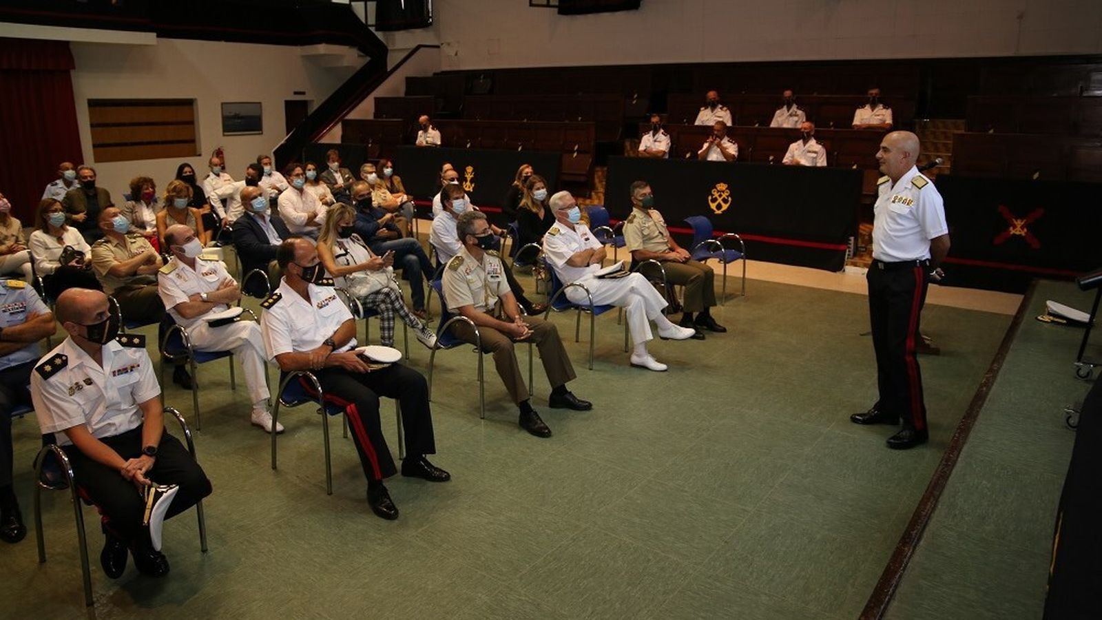 Conferencia sobre organización y capacidades de la Brigada de Infantería.