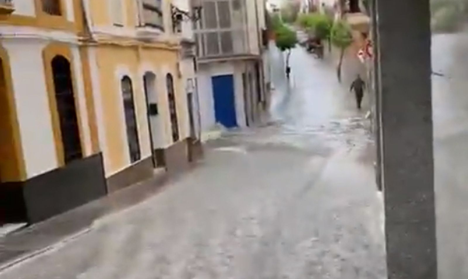 Los efectos de la borrasca Lola inundan Mairena del Alcor