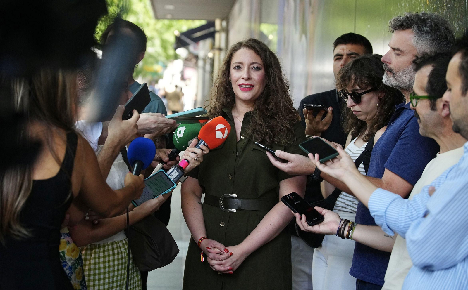La portavoz del Grupo Popular en el Congreso, Ester Muñoz.