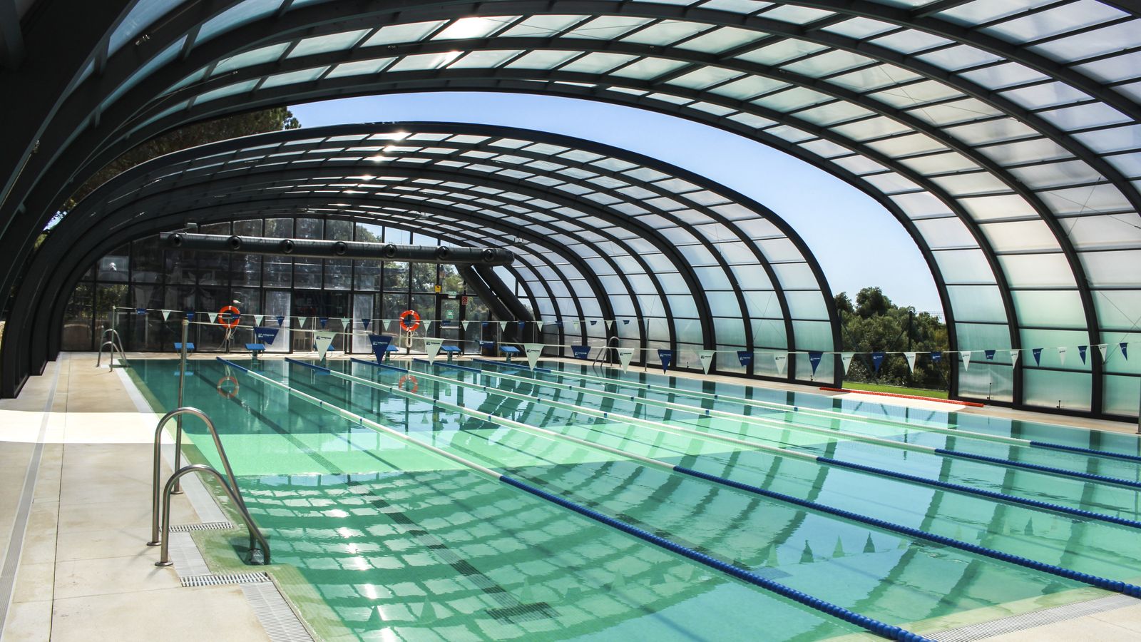 Instalaciones deportivas al servicio de los estudiantes incluidos en programas especiales para deportistas de élite.