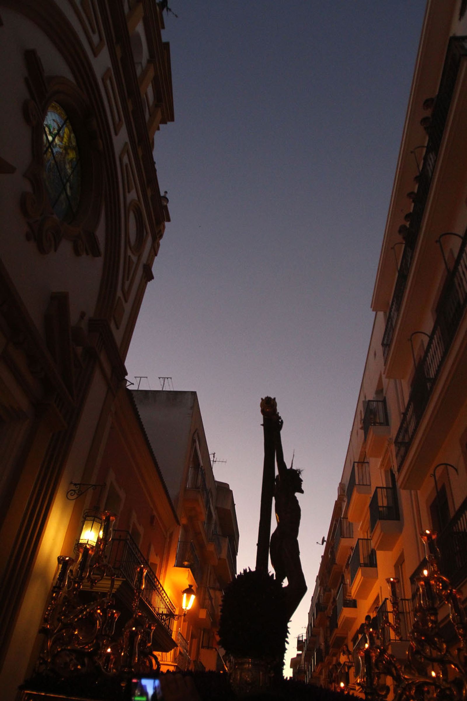 El Cristo de la Expiración preside el Vía Crucis del Consejo de Hermandades