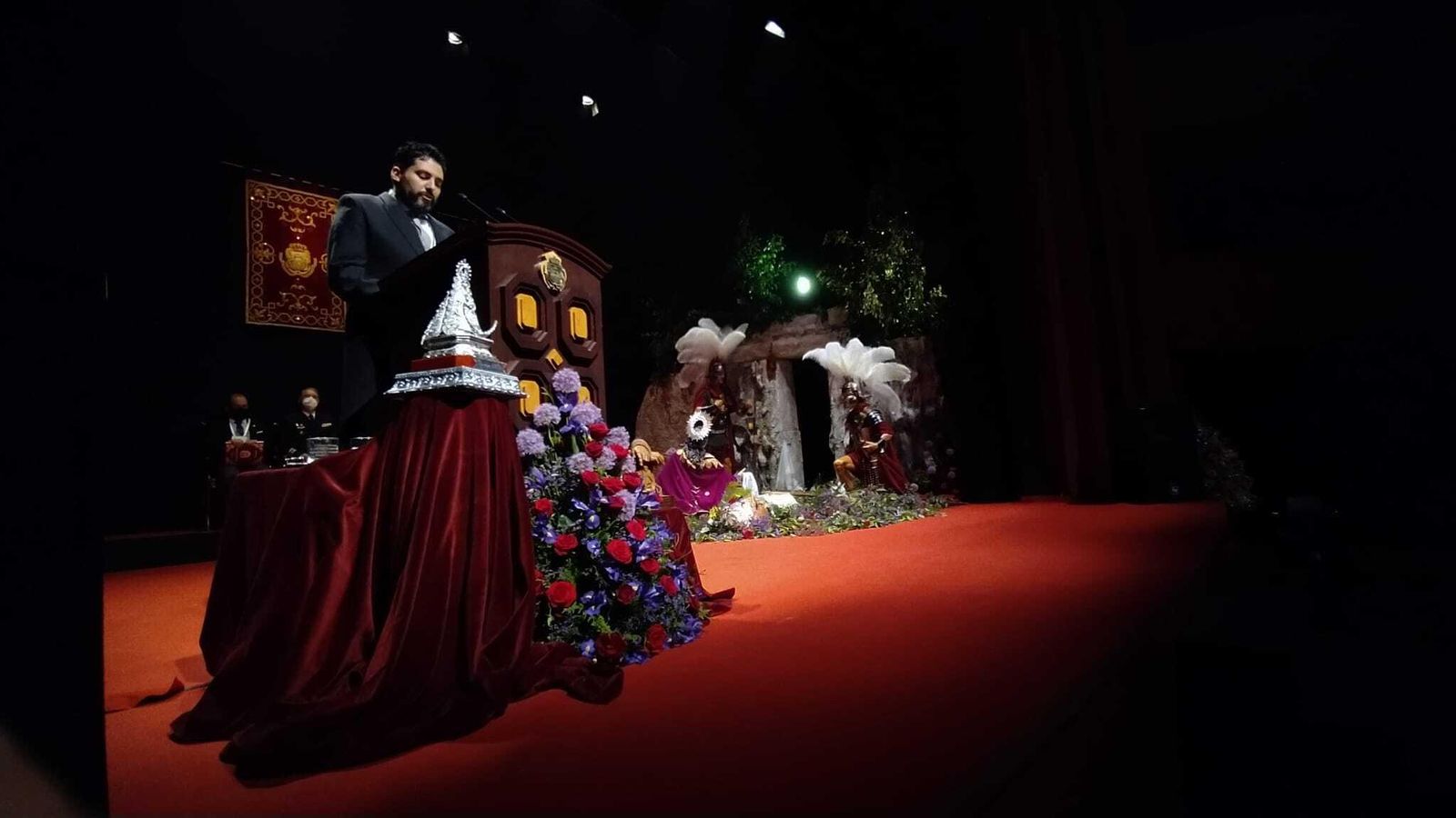 Jesús Domínguez, presentador del pregonero de la Semana Santa.