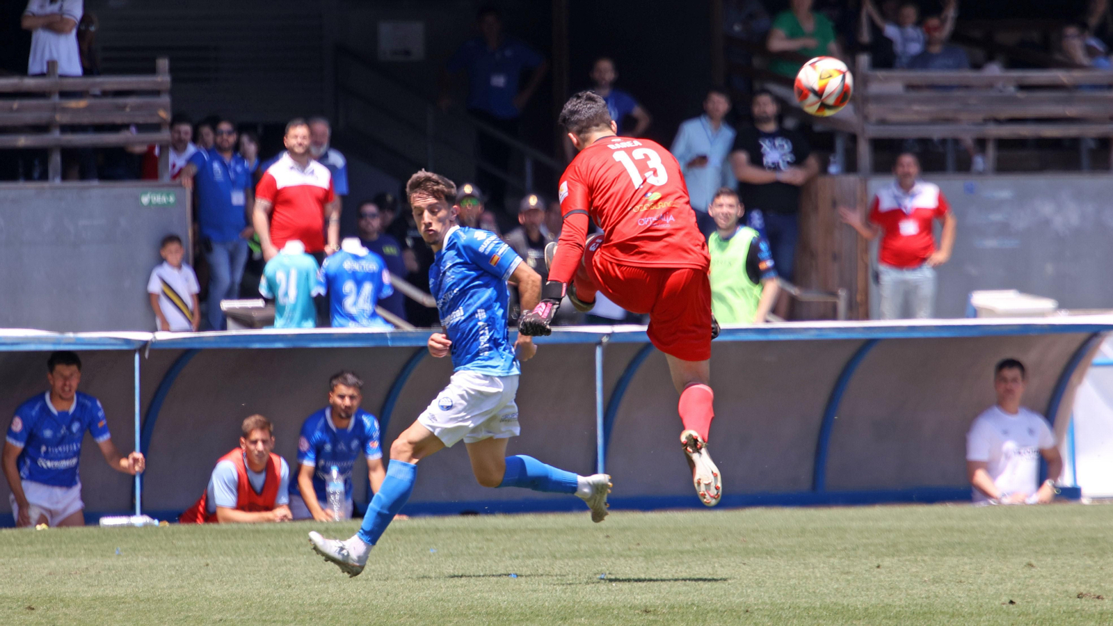 Último partido de liga del Xerez DFC - CD Pozoblanco en Chapín