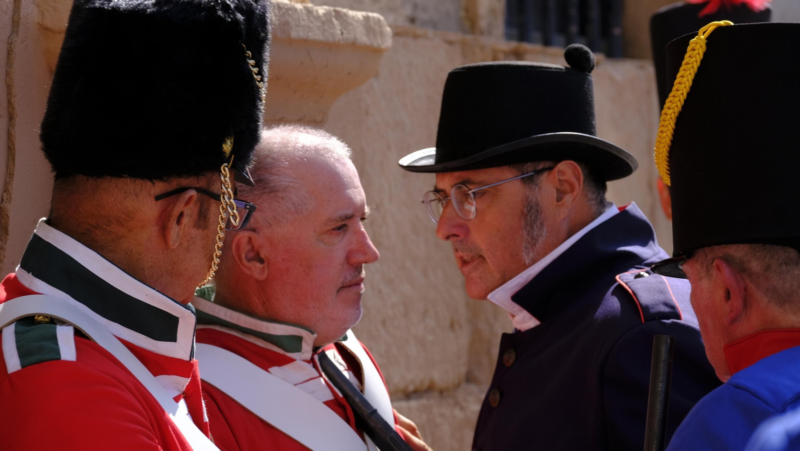 Recreación histórica de Los Coloraos, en imágenes