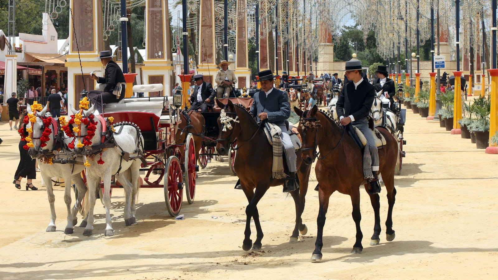 Búscate en las imágenes del lunes de feria en Jerez Búscate en las imágenes del lunes de feria en Jerez
