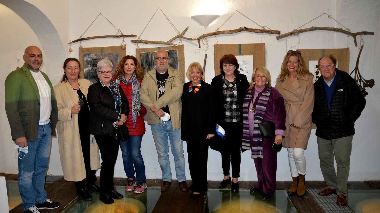 Así es la nueva exposición de Karina Muller, la pintora alemana afincada en Ayamonte