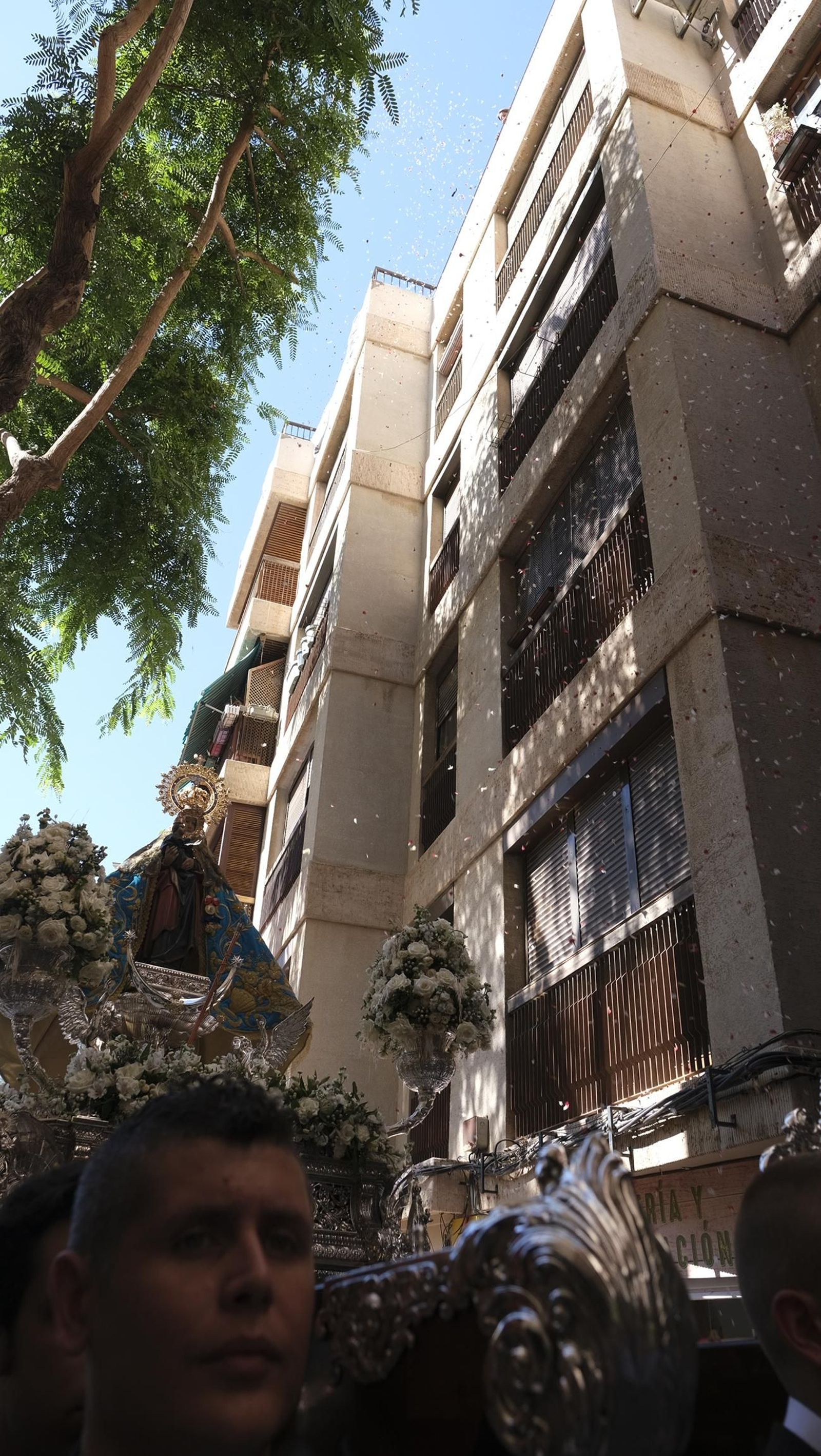 Traslado de la Virgen del Mar a la Catedral de Almería, en imágenes