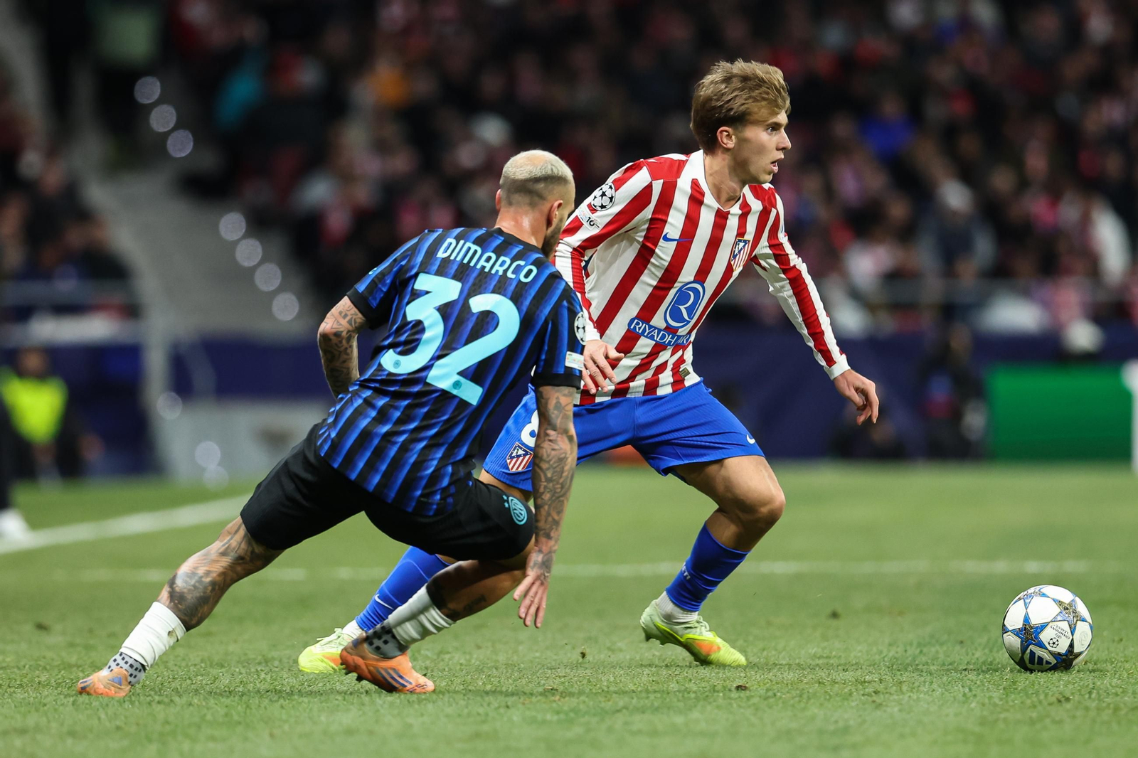 Las fotos del Atlético de Madrid-Inter