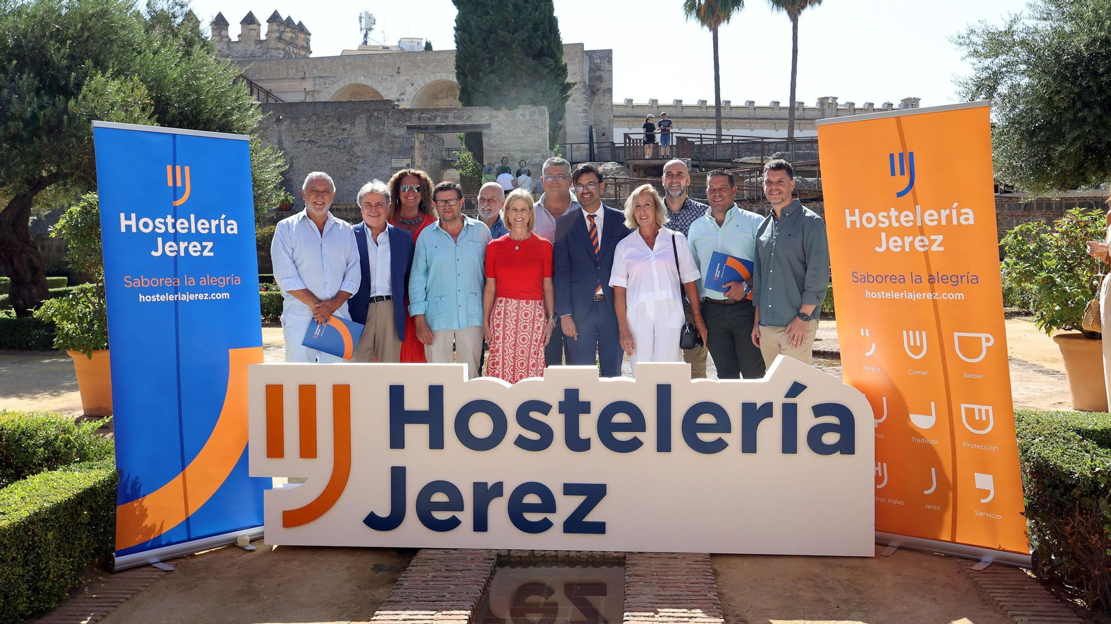 Presentación del nuevo logo de Hostelería Jerez