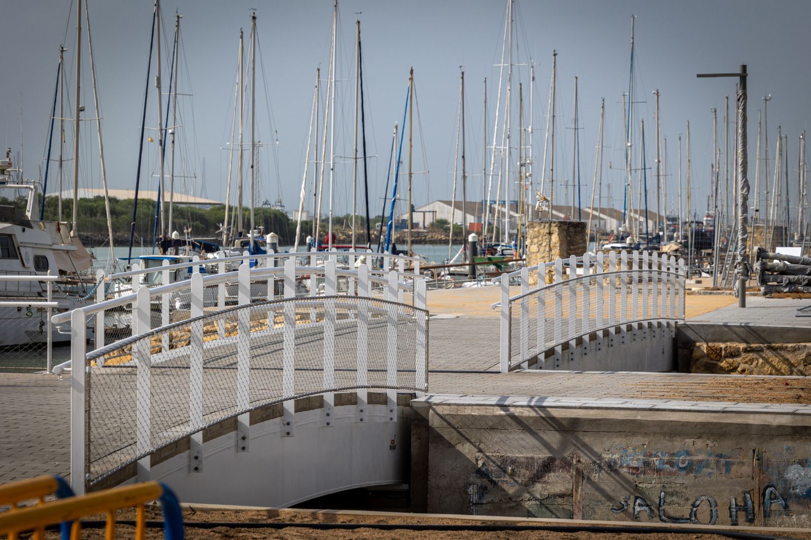 Las obras del paseo fluvial portuense, en imágenes
