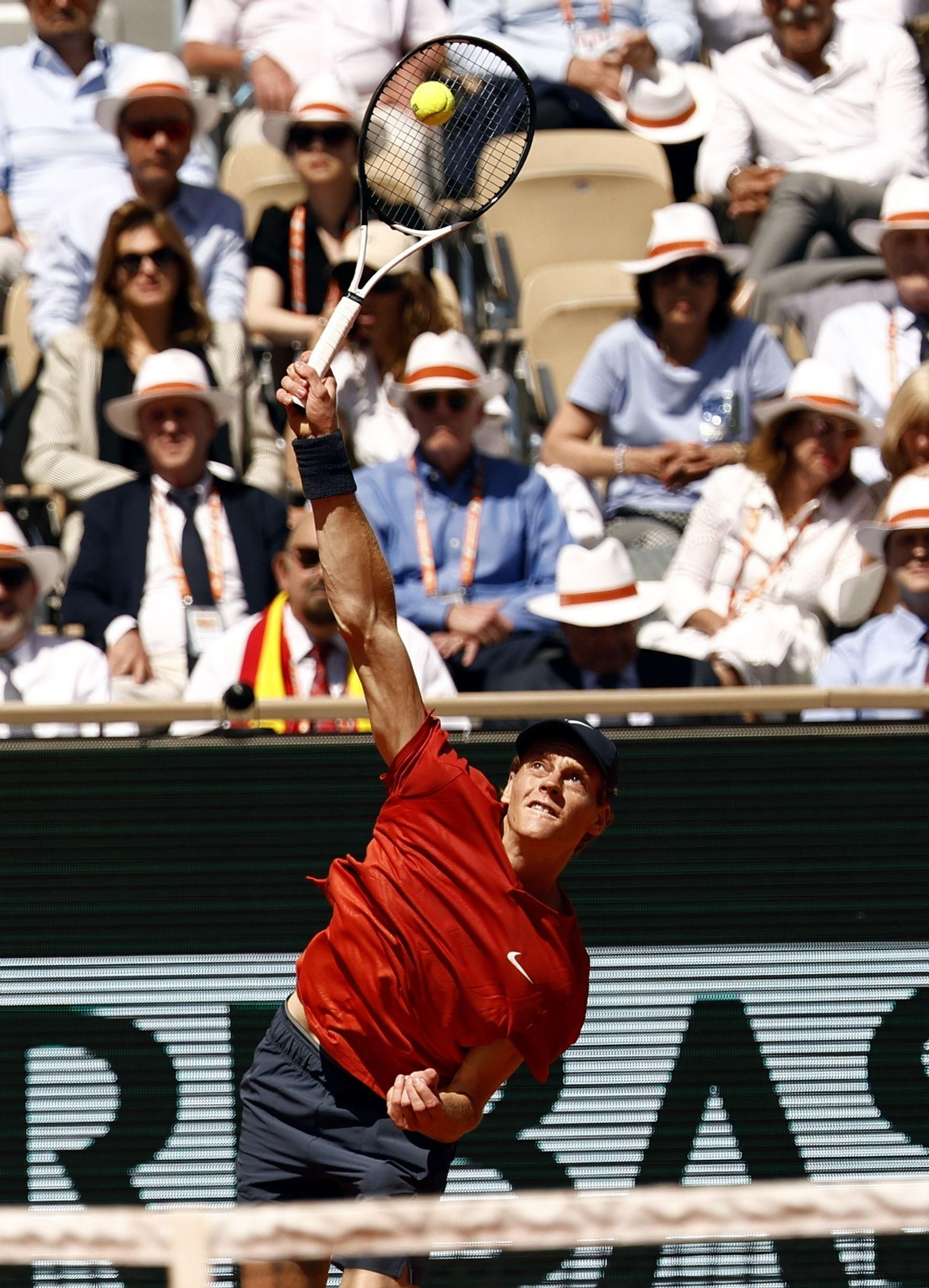 Las mejores fotos de la remontada de Alcaraz a Sinner