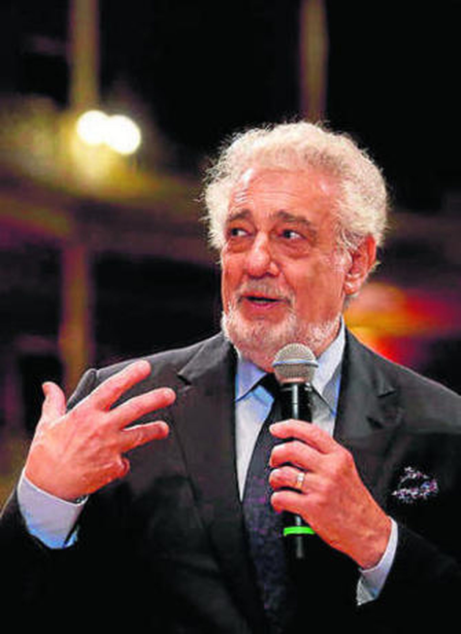 Plácido Domingo.