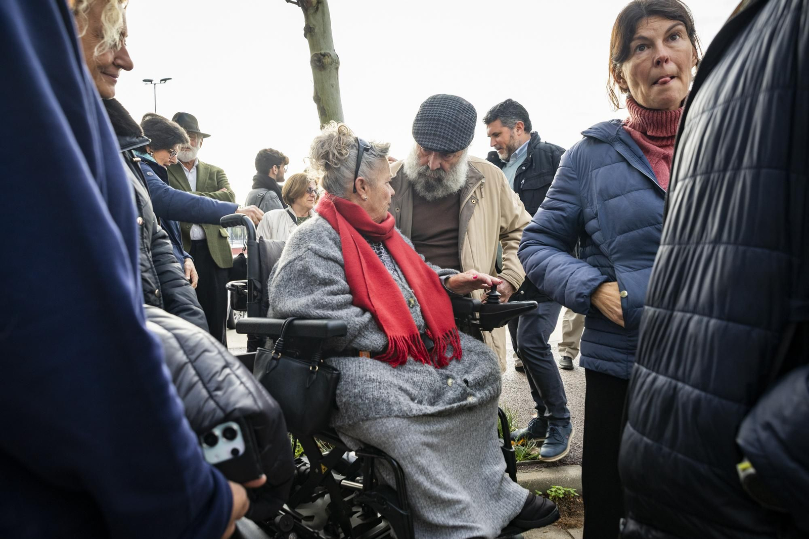 Inauguración del mural del Voluntariado en Jerez