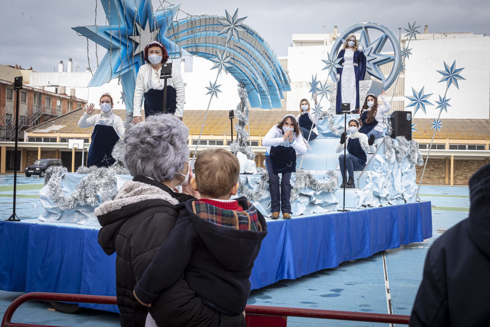 Imágenes de los Reyes Magos en Cádiz