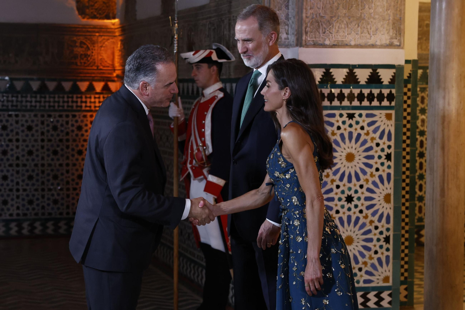 Las fotos de la cena de gala dada por los Reyes previa a la cumbre de la ONU en Sevilla